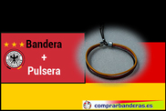 Bandera de Alemania + pulsera