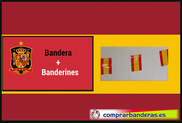 Bandera de España + Banderines