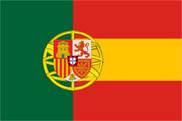 Bandera de España Portugal