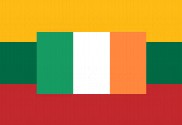 Bandera de Lituania - Irlanda