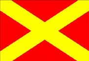 Bandera de Pista de emergencia cerrada