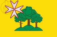 Bandera de Almunia de San Juan