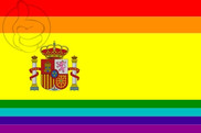Bandera de España LGBT