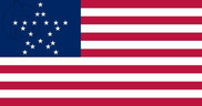 Bandera de Estados Unidos GreatStar (1837 - 1845)