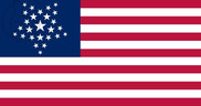 Bandera de Estados Unidos GreatStar (1818 - 1819)