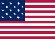 Bandera de Estados Unidos (1795 - 1818)