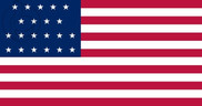 Bandera de Estados Unidos (1819 - 1820)