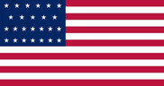 Bandera de Estados Unidos (1836 - 1837)