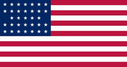 Bandera de Estados Unidos (1859 - 1861)