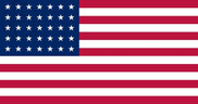Bandera de Estados Unidos (1863 - 1865)
