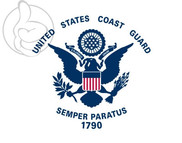 Bandera de Guardia Costera de Estados Unidos