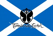 Bandera de Escocia Tomorrowland