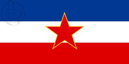 Bandera de República Federal Socialista de Yugoslavia (1963-1992)