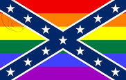 Bandera de Estados Confederados de América GAY