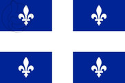 Bandera de Quebec