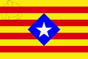 Bandera de Estelada romboidal