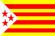 Bandera de Estelada de las 3 Estrellas