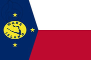 Bandera de Isla Wake