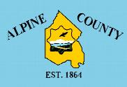 Bandera de Condado de Alpine