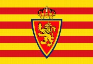 Bandera de Reino de Aragón personalizada
