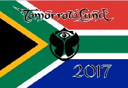 Bandera de Tomorrowland Sudáfrica 2017