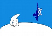 Bandera de Franco-Ténois