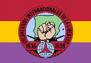 Bandera de Voluntarios internacionales de la libertad