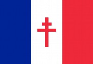 Bandera de France Libre de De Gaulle