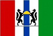 Bandera de Novosibirsk