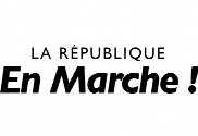 Bandera de caminando en la República