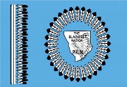 Bandera de Blackfeet