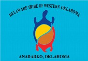 Bandera de Delaware of Western Oklahoma
