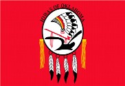 Bandera de Iowas of Oklahoma