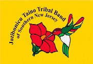 Bandera de Jatiboniku Taino of New Jersey
