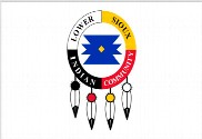 Bandera de Lower Sioux