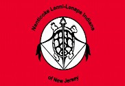 Bandera de Nanticoke Lenni-Lennape of New Jersey