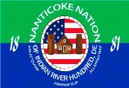 Bandera de Nanticoke Indian Assoc.