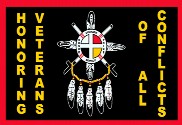 Bandera de Native veterans
