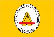 Bandera de Ponca of Oklahoma