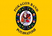 Bandera de Pokagon Band Potawatomi