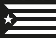 Bandera de Estelada negra y blanca