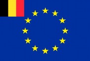 Bandera de Europa+Bélgica