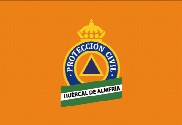 Bandera de Protección Civil - Huércal de Almería