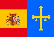 Bandera de España-Asturias