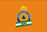 Bandera de Protección Civil Vera