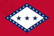 Bandera de Arkansas (Hocker)