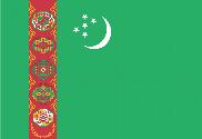 Bandera de Turkmenistán