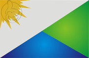 Bandera de Vale do Paraíso, Rondônia