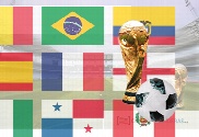 Pack de Pack 32 banderas Mundial Rusia 2018 