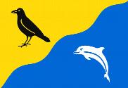 Bandera de Tywyn, Merioneth